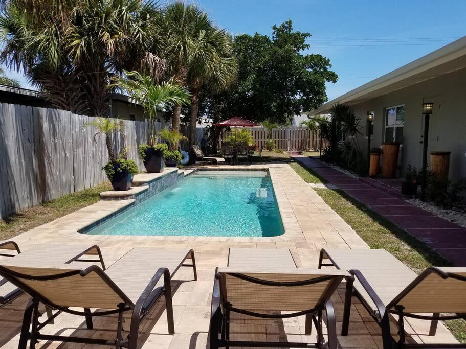 Bahamian Cottage - Heated Pool Walk To The Beach Cocoa Beach Extérieur photo
